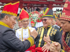 Peringati Peristiwa Merah Putih 1946, Bupati JG Apresiasi Komitmen dan Motivasi Gubernur YSK Terhadap PemDa, Hargai Semangat Para Pejuang